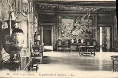 CPA Pau Le Chateau Le grand Salon de Reception 
