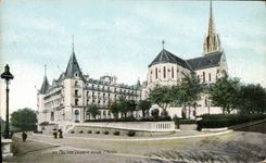 CPA Pau Hotel Gassion et Abside St Martin 
