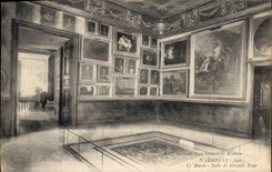 CPA Narbonne Le Musee Salle de Grande Tour 