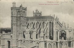 CPA Narbonne Cathedrale Saint Just Vue exterieure 