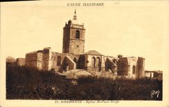 CPA Narbonne Eglise St Paul Serge 