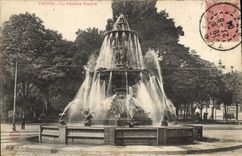 CPA Troyes La Fontaine Argence 