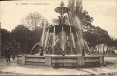 CPA Troyes La Fontaine Argence 