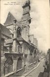 CPA Troyes L'Eglise St Jean Le Beffroi 