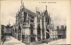 CPA Troyes Eglise St Urbain 