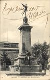 CPA Troyes Monument des Bienfaileurs 