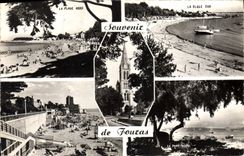 CPM Souvenir de Fouras Plage Port Nord