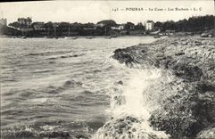 CPA Fouras La Coue Les Rochers 
