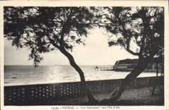 CPA Fouras Les Sapinettes vers l'Ile d'Aix 