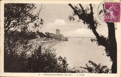 CPA Fouras les Bains La Plage 