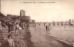 CPA Fouras La Plage a maree haute 