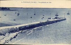 CPA Fouras Vue generale du Port 