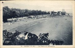 CPA Fouras La Plage et la Semaphore 