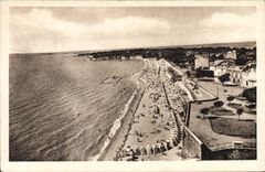 CPA Fouras La Plage vue de la Citadelle 