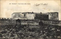 CPA Fouras Fort Enet a Mer basse 