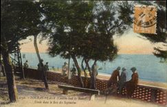 CPA Fouras Plage Etude dans le Bois des Sapinettes 