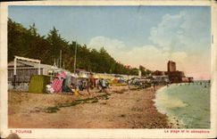 CPA Fouras La Plage et le semaphore 