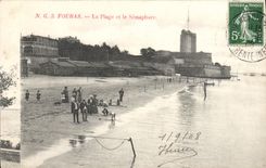 CPA Fouras La Plage et le Semaphore 