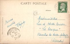 CPA Chatelaillon Perspective de la Plage