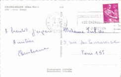 CPA Chatelaillon Gros Temps 