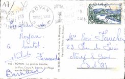 CPM Royan La grande Conche 