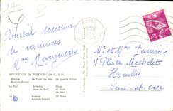 CPM Souvenir de Royan 