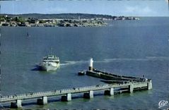 CPM Royan Le Bac Cote d'Argent Les pointes de St Georges de Didonne et de Suzac Bateau