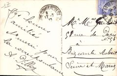 CPA Royan Le Chay Cote d'Argent Maree montante 
