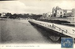 CPA Royan Les Quais et le Casino de Foncillon 