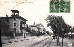 CPA Royan Boulevard St Georges vers Vallieres 