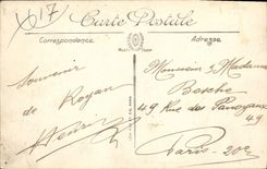 CPA Royan Le Casino Municipal vu de la Mer