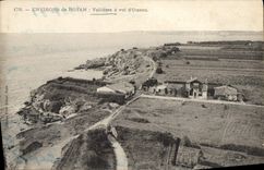 CPA Environs de Royan Vallieres a vol d'Oiseau 