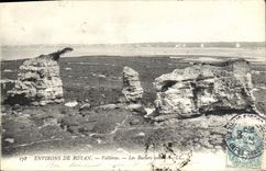 CPA Environs de Royan Vallieres Les Rochers 
