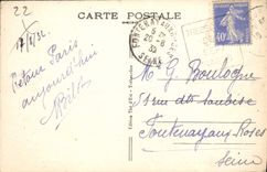 CPA Trebeurden La Pointe de l'Ile Millau ou vint souvent se reposer l'eminent homme d'Etat M Briand