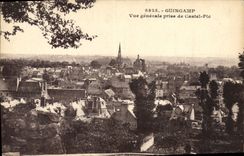 CPA Guingamp Vue generale prise de Castel Pic