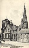 CPA Guingamp L'Eglise Notre Dame de Bon Secours Vue d'ensemble