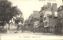 CPA Guingamp Place du Centre 