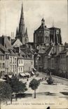 CPA Guingamp L'Eglise Notre Dame de Bon Secours 
