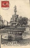 CPA Guingamp Cotes du Nord La Fontaine 