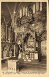 CPA Guingamp Interieur de la Basilique Notre Dame de Bons Secours Autel et porche de la Vierge Noire
