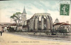 CPA Cahors Les Ruines des Jacobins 