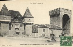 CPA Cahors Barbacane et Tour des Pendus 