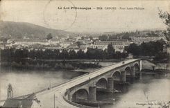 CPA Cahors Pont Louis Philippe 