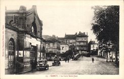 CPA Nancy La Gare Saint Jean 