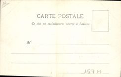 CPA Nancy Porte Desilles Carte 1890