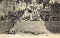 CPA Nancy Place Saint Jean Groupe Le Souvenir par Dubois 