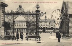 CPA Nancy Place Stanislas Grilles en fer forge par Jean Lamour 