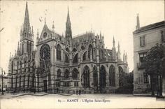 CPA Nancy L'Eglise Saint Epvre 