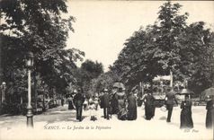 CPA Nancy Le Jardin de la Pepiniere 