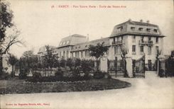 CPA Nancy Parc Sainte Marie Ecole des Beaux Arts 